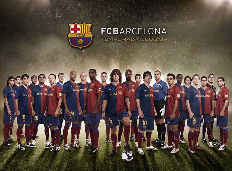 Đội hình của Barcelona mùa giải 2008-2009