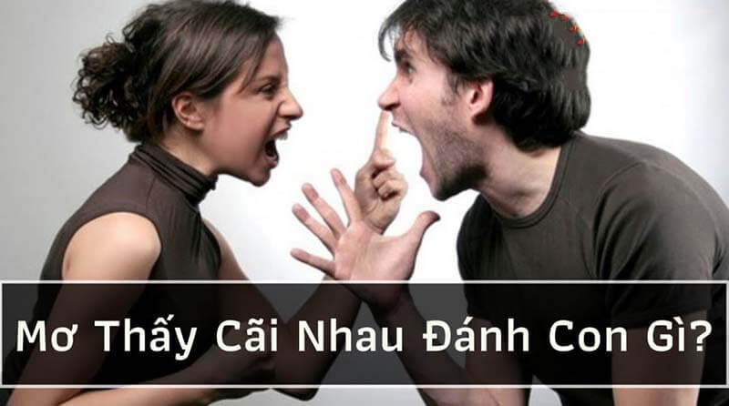 Mơ cãi nhau với người yêu đánh con gì?