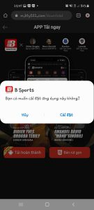 Tải app Bsport